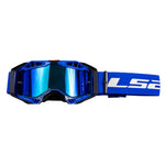 LS2 Goggles Aura Pro Iridium Blå