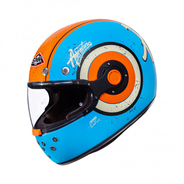 SMK Integral Mc-Helmet Retro Adventure Blue 