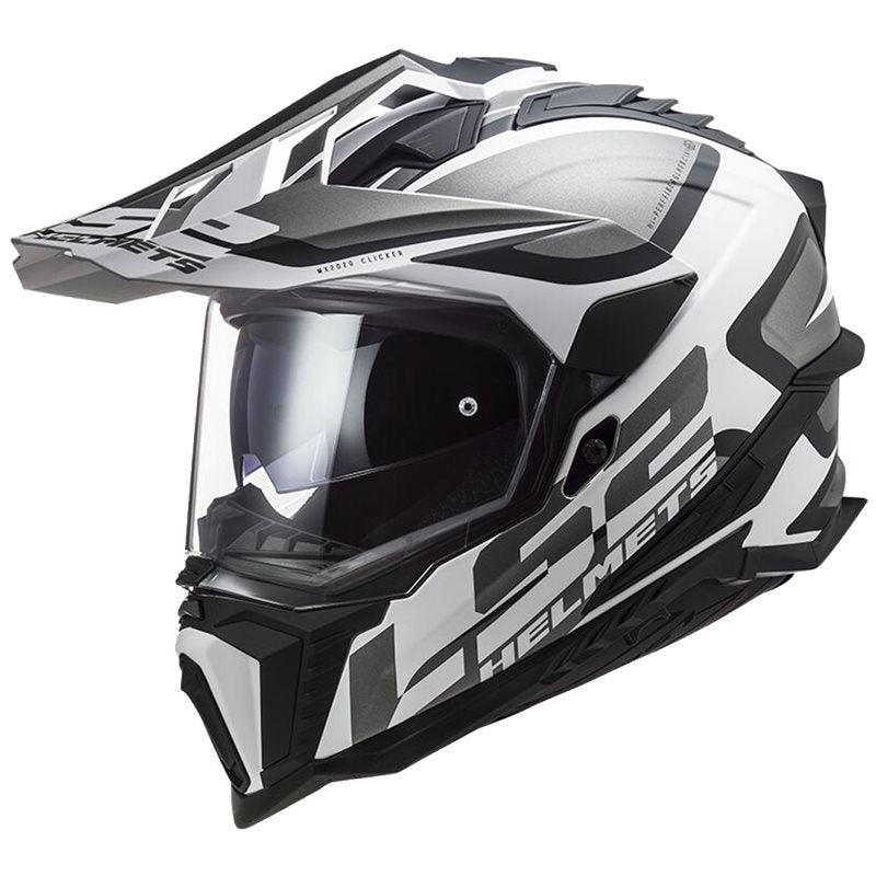 LS2 Adventure MC Helmet Explorer Alter Black /Gray