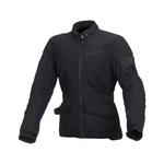 Macna dame textiel mc-jacket glans zwart