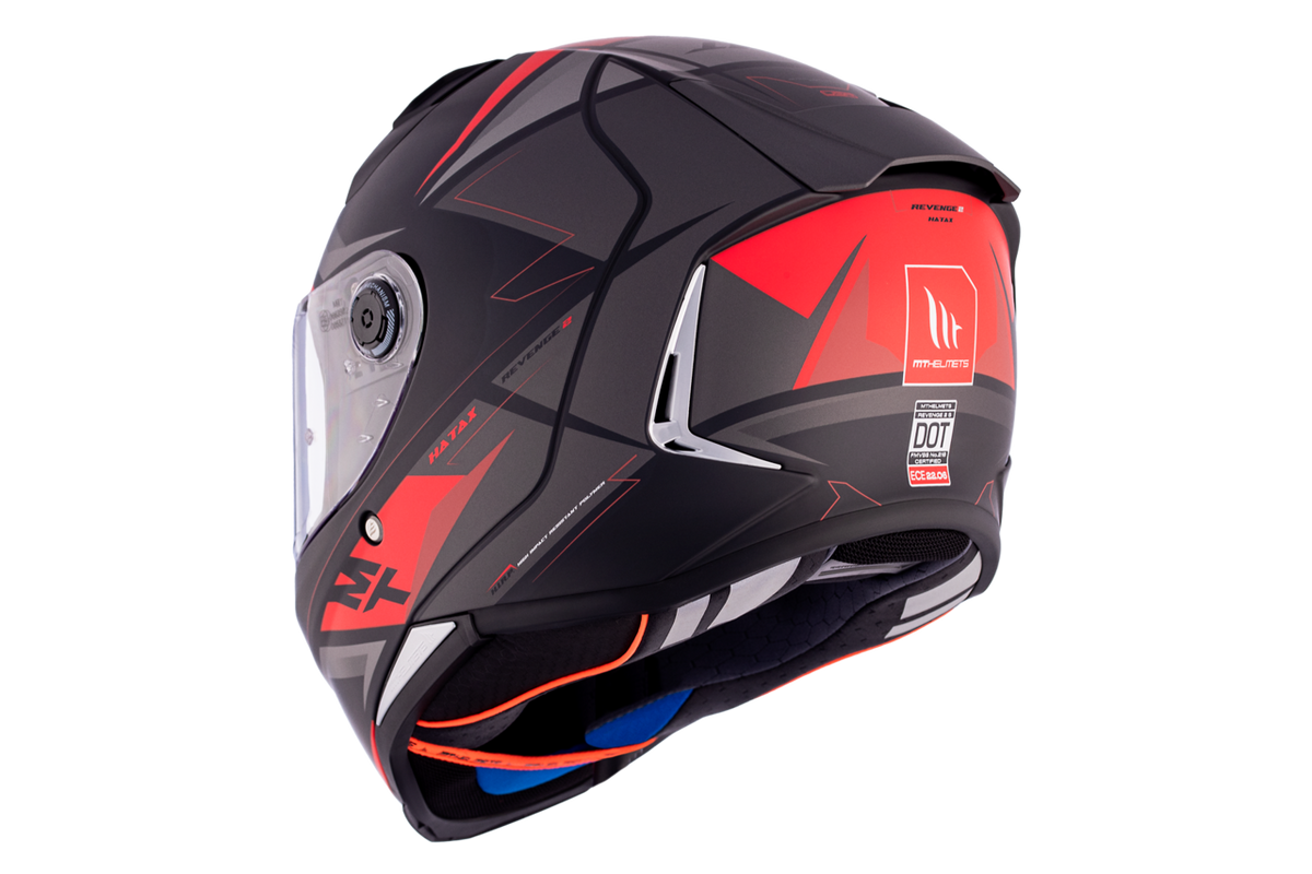 MT Helmets Integral Mc-Hjälm Revenge 2 Hatax B5