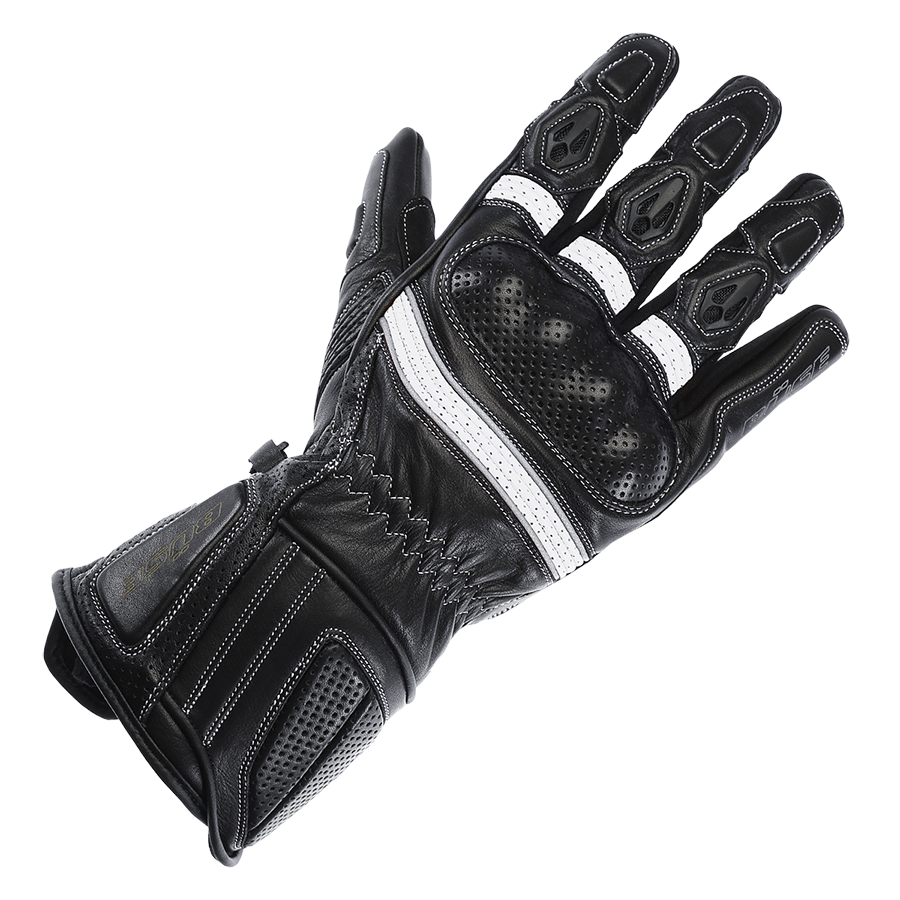 Büse Mc-Sport Gloves Pit Lane Pro Black /White