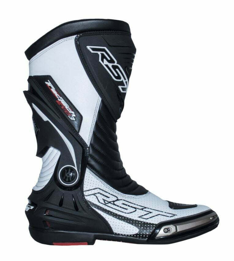 RST Unisex Sport Motorcycle Boots Tractech Evo III White 