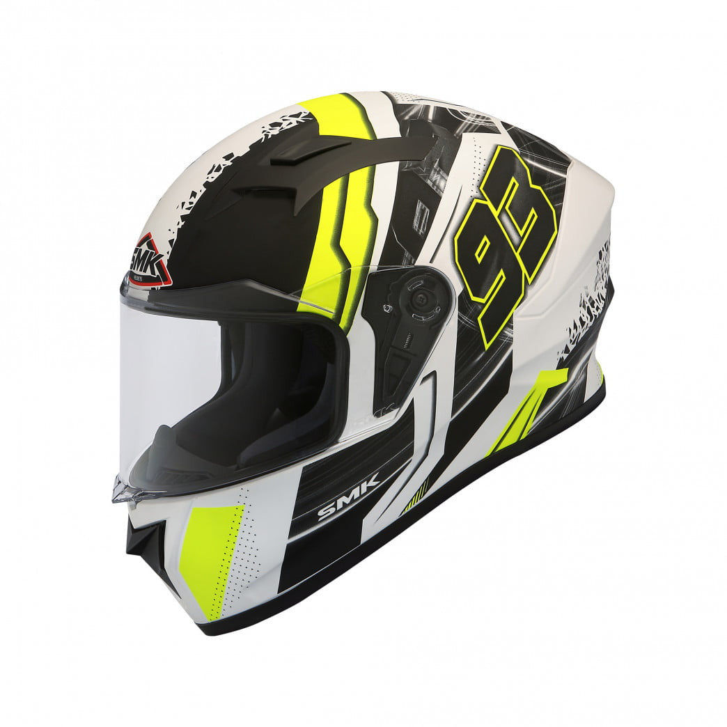 SMK Integral MC Helmet Stellar Swank White