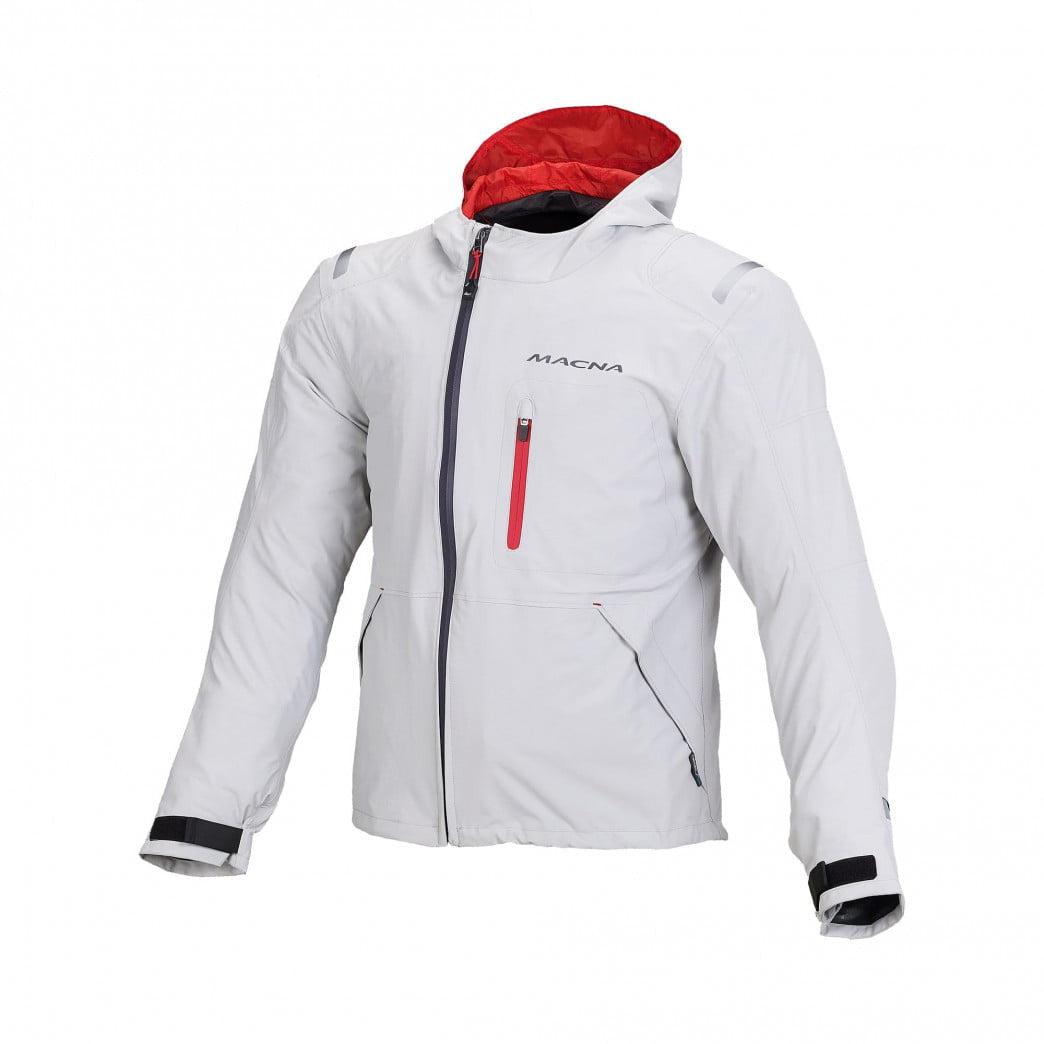 Macna Rain Jacket Refuge Light Grey