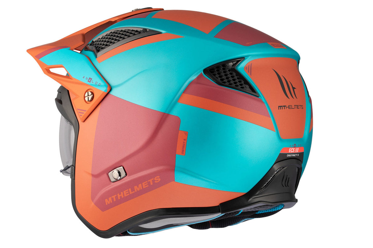 MT Helmets Öppen Mc-Hjälm District SV S D24