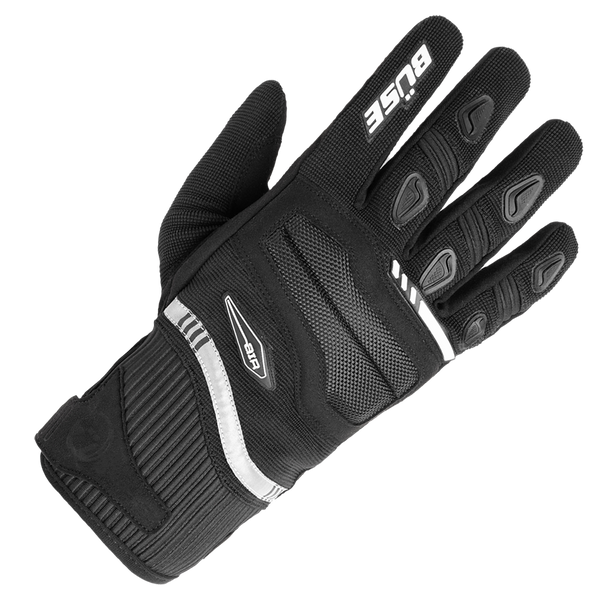 Büse mc-gloves vers zwart /wit