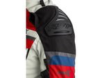 RST-airbag textiel MC Jacket Adventure-X blauw /rood