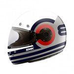 SMK Integral MC Helmet Retro Ranko Gray /Blue