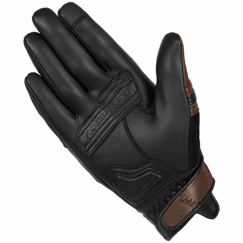 Rebelhorn Women MC Gloves Thug II Brown