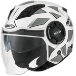 Rocc jet mc helmet 285 white /gray