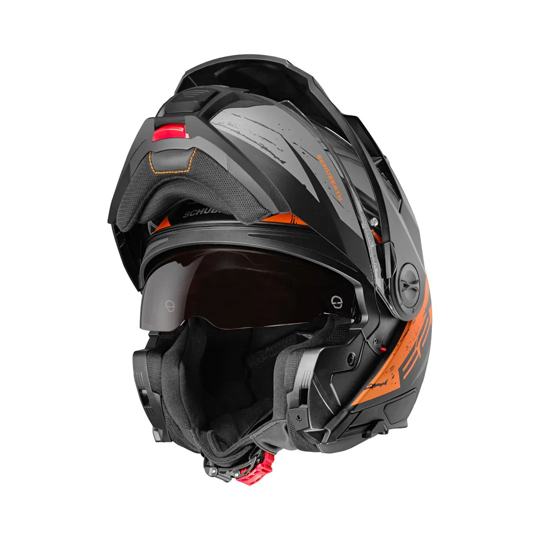 Schuberth Openable MC Helmet E2 Explorer Orange