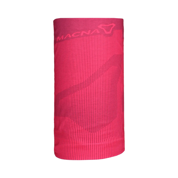 Macna Halskrage Tube Rosa i en stilren design med ribbad struktur, perfekt för dam och stadsmiljö. Tillverkad av mjukt och bekvämt material.