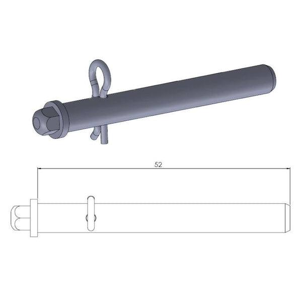 Moto-master remblok Pin 213030