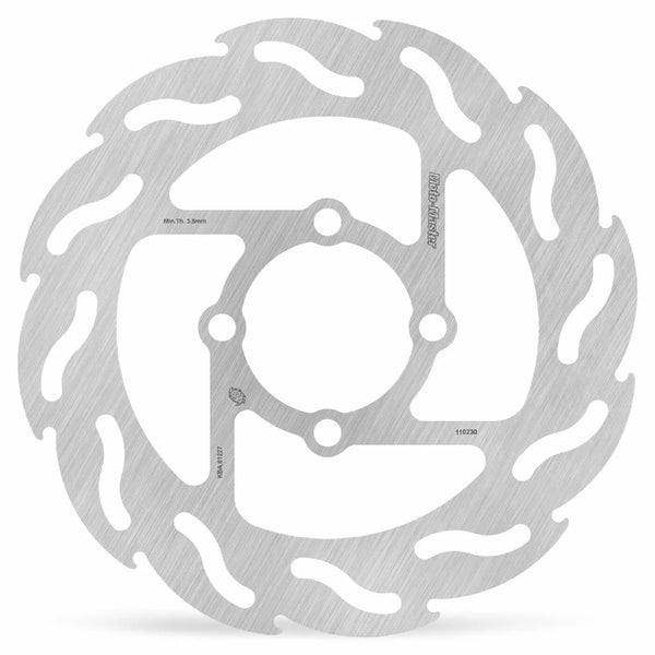 Moto-master remschijf vlam achter 110230