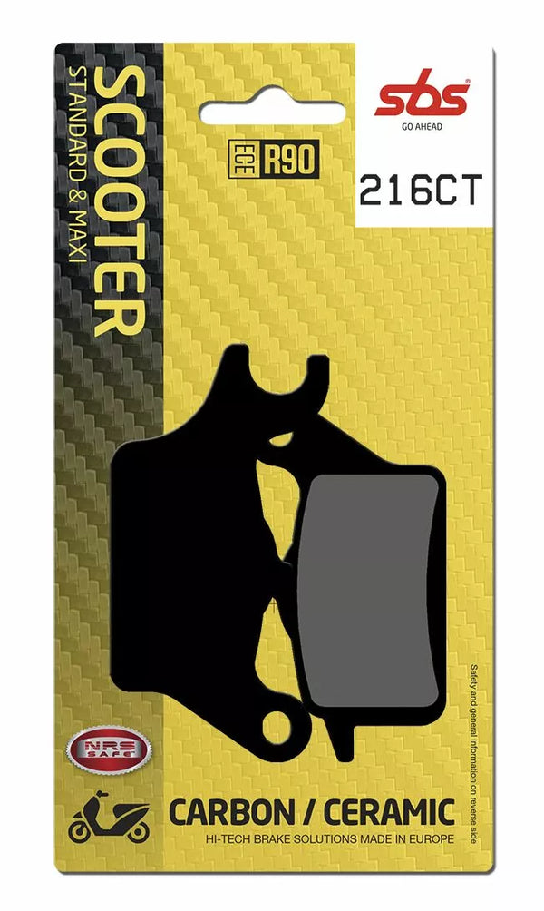 SBS -remblokjes auto/cer scoot 216ct