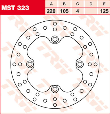 TRW Rotor TRW MST323 MST323