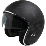 IXS77 2.5 Open Helmet Matt Black /Gray