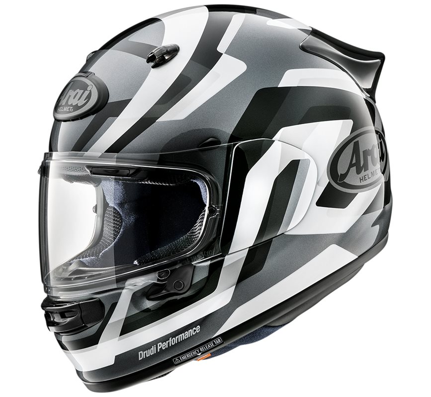 Arai helmet quantic snake white