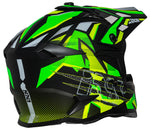 IXS Cross MC Helmet 363 2.0 Black /Green