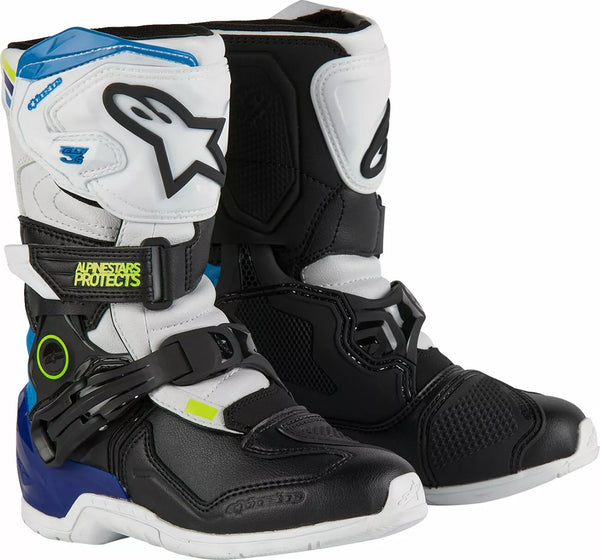 Alpinestars (MX) Boot T3S Kids WT/BK/B 13 2014524-2179-13