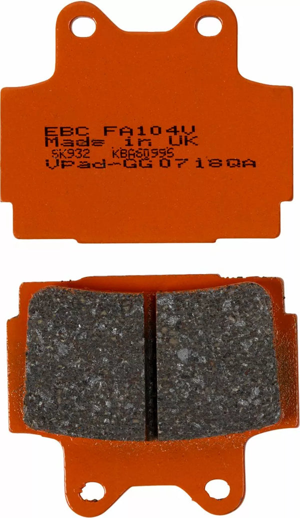 EBC BRAKE PAD FA looks organic FA104