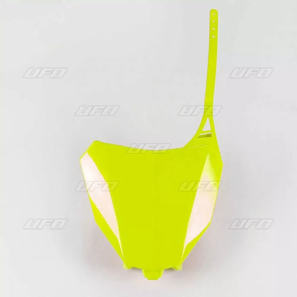 UFO FRT#PLATE CRF450 17 FLO YELLOW HO04686#DFU