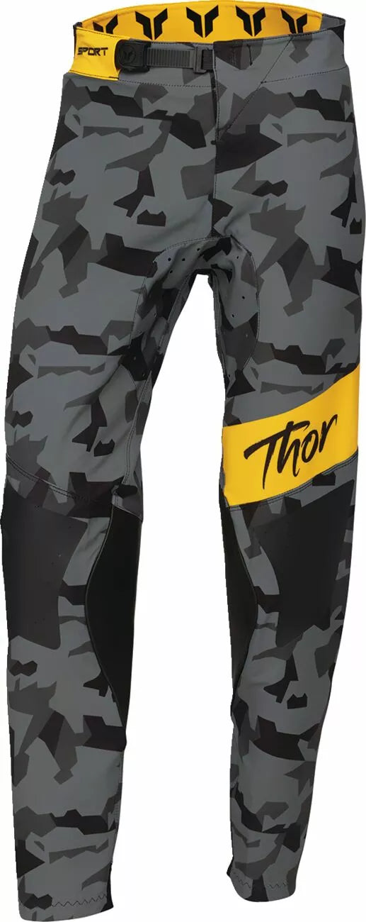 Thor Pant Wmn Sport Shadow BK 5/6 2902-0392