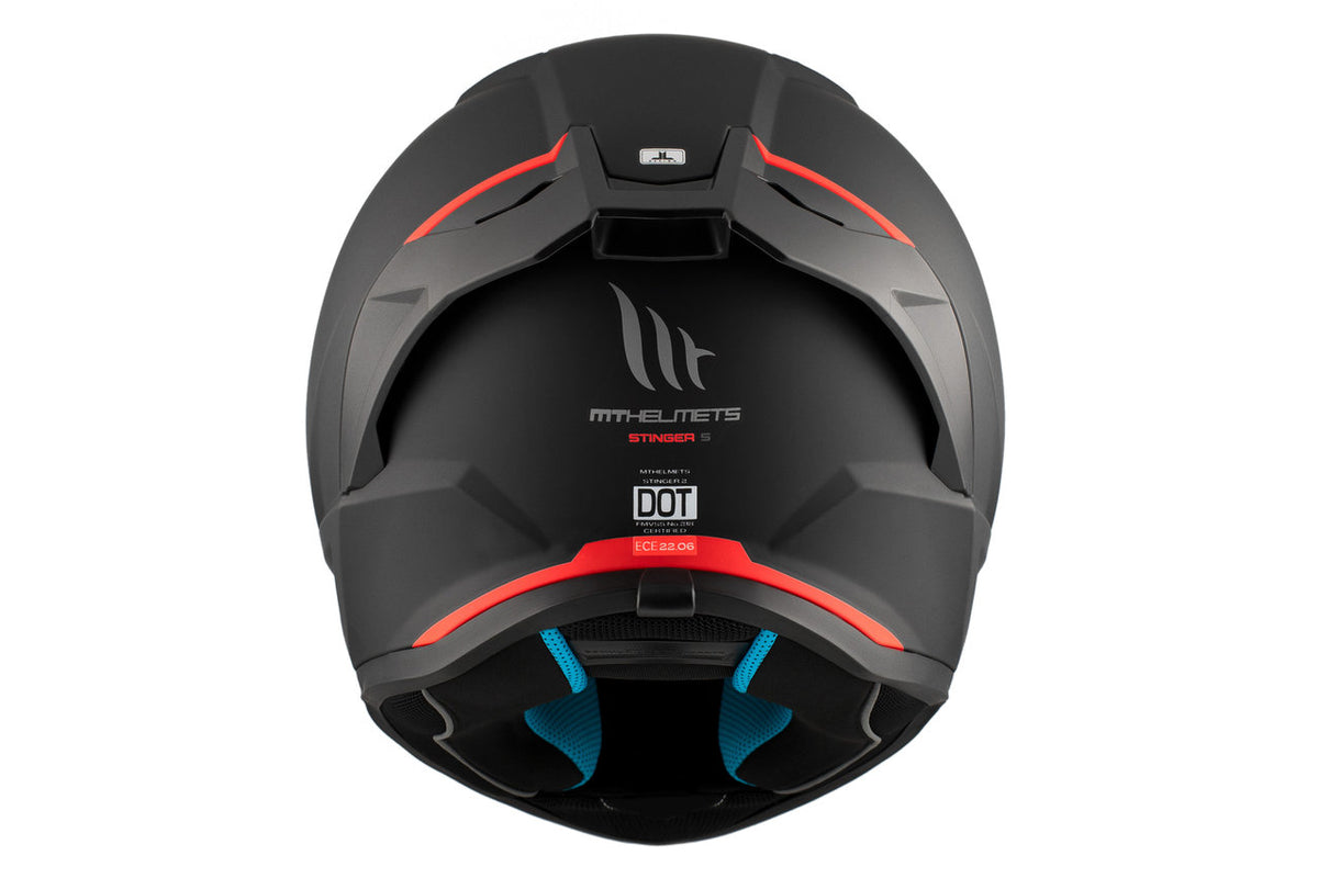 MT Helmets Integral Mc-Hjälm Stinger 2 Matt Black