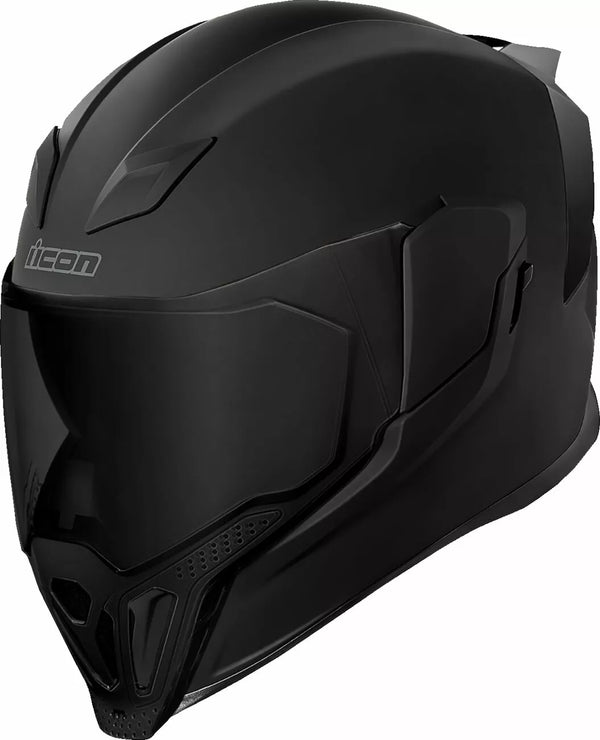 Icon Hlmt Aft Dark Rub BK LG 0101-1669