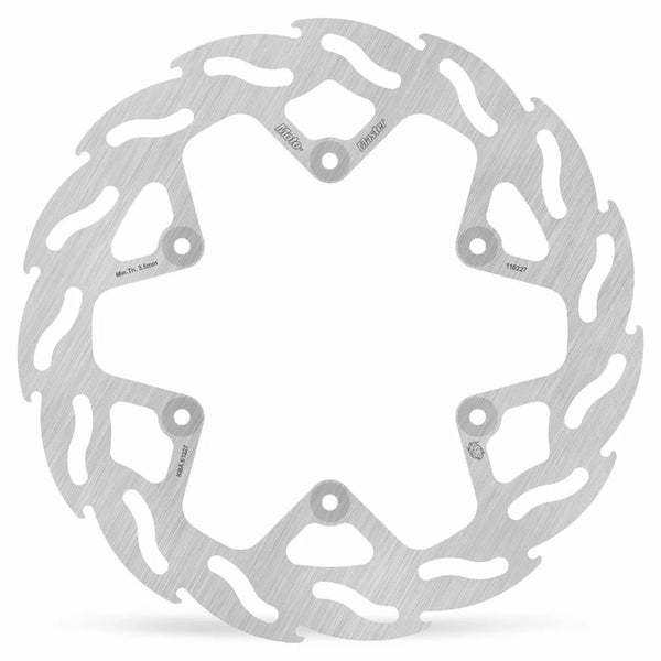 Moto-master remschijf vlam achter 110227