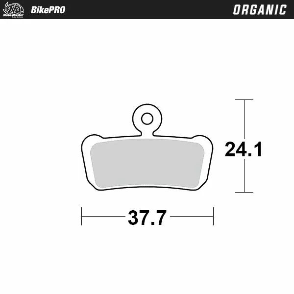 Moto-Master Brake Pad Organic 730841