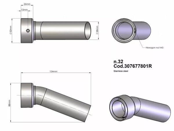 LEOVINCE DBKILL 32 307677801R