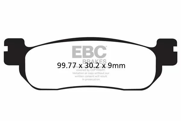 EBC Brake Pad HH Sint Scooter SFA275HH