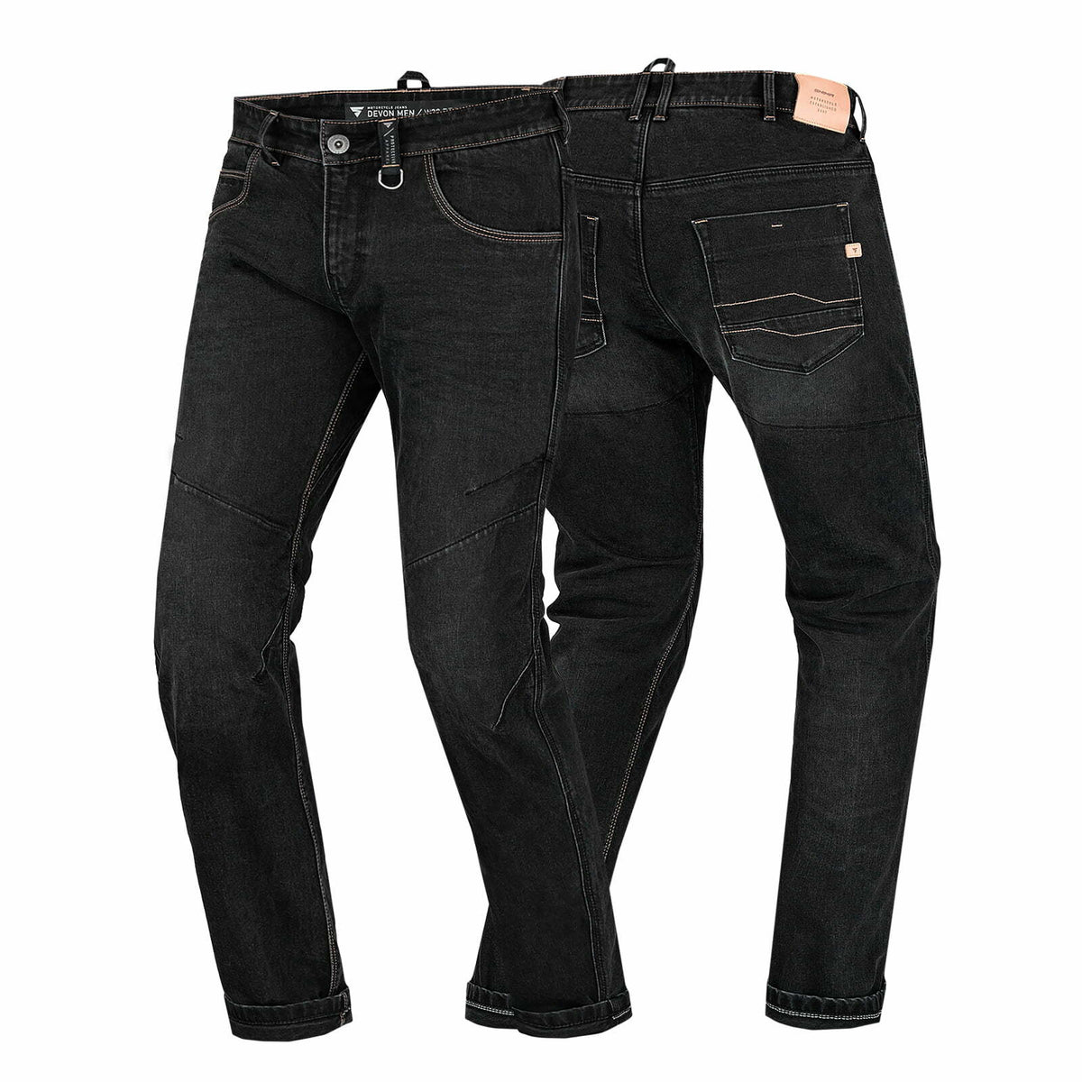 Shima Dam Kevlar Mc-Jeans Devon Svart