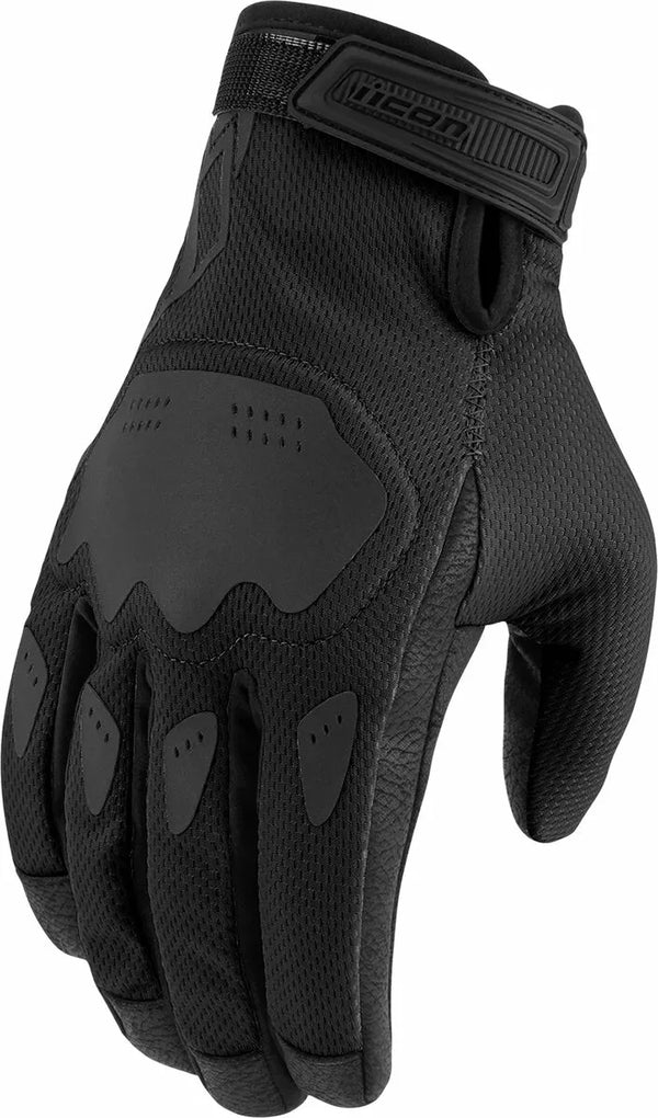 ICON GLOVE HOULIGAN CE BK SM 3301-4354