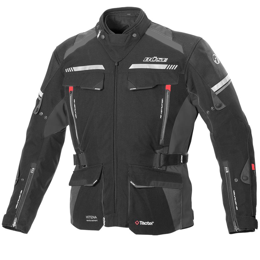 Büse Textile MC jacket Highland II Black