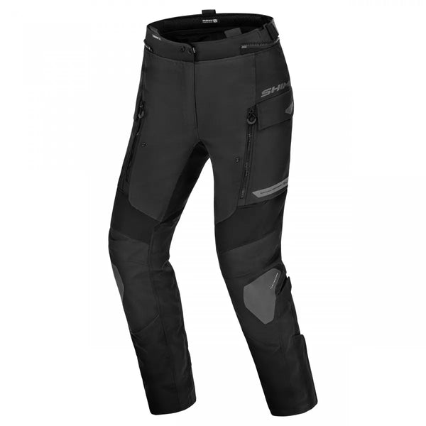 Shima dames textiel mc-pants duin zwart