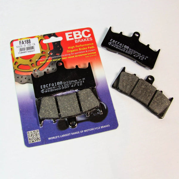 EBC Brake Pad FA ziet er organische FA654 uit