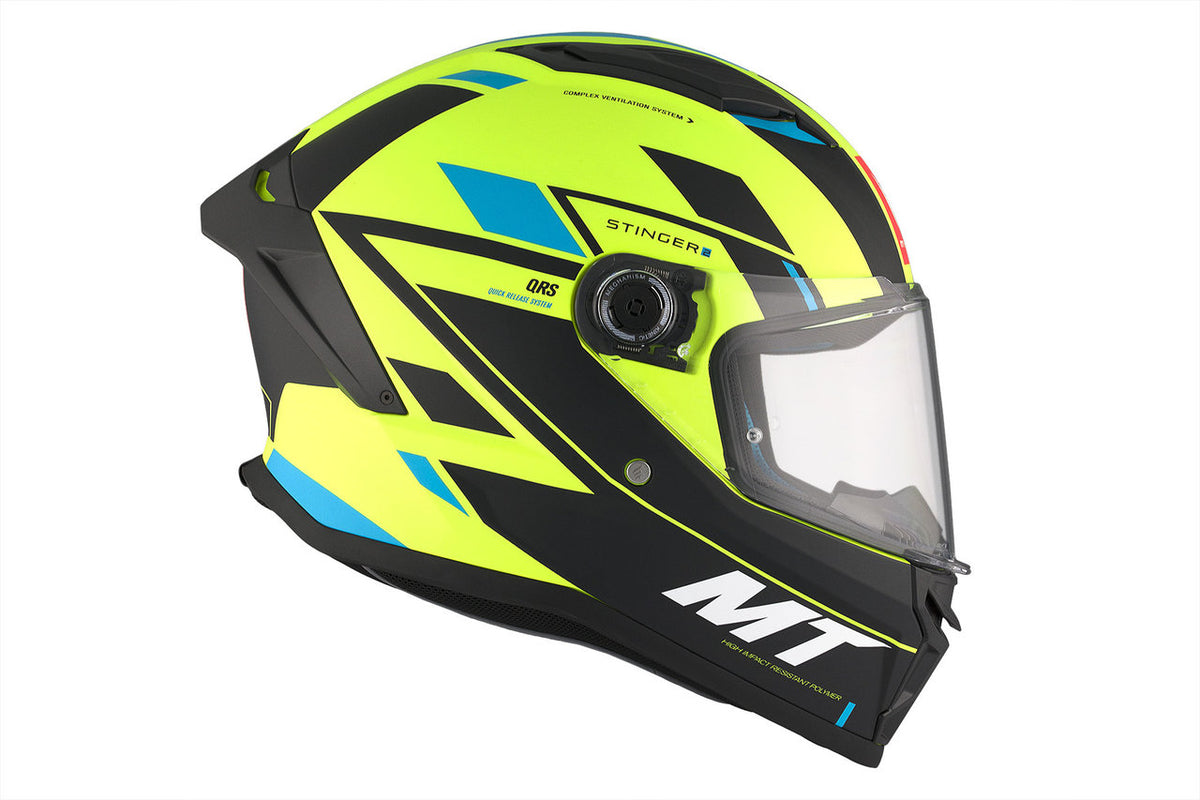 MT Helmets Integral Mc-Hjälm Stinger 2 Zivze C3