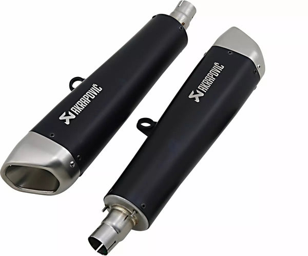 AKRAPOVIC Muffles Ti BK SPD TWIN S-T12SO2-HCQTBL