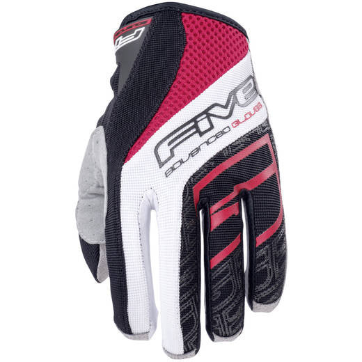 Vijf Cross MC -handschoenen TRX Red