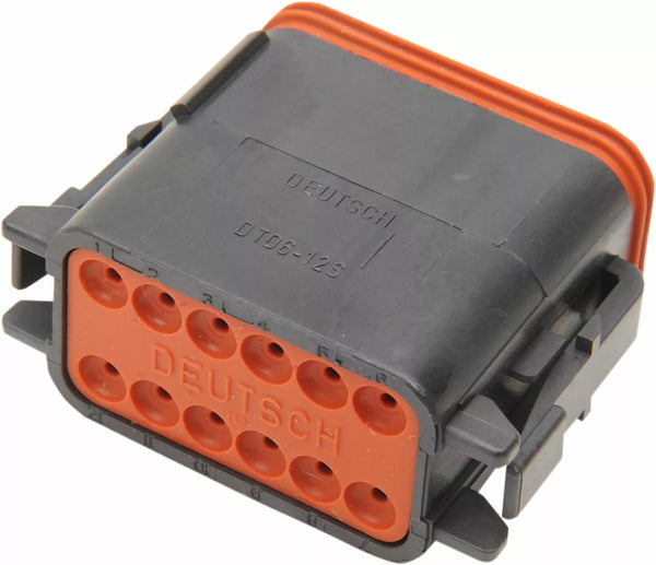 Namz plug deutsch zwart 12 pin dp-12b