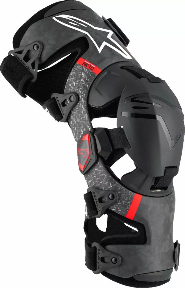 Alpinestars (MX) kneebrace S-Tech RK-10 BLK/RD 6501425-13-XL