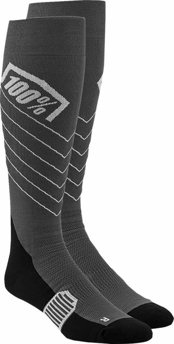 100% Sock HI Side Gy S/M 20054-001