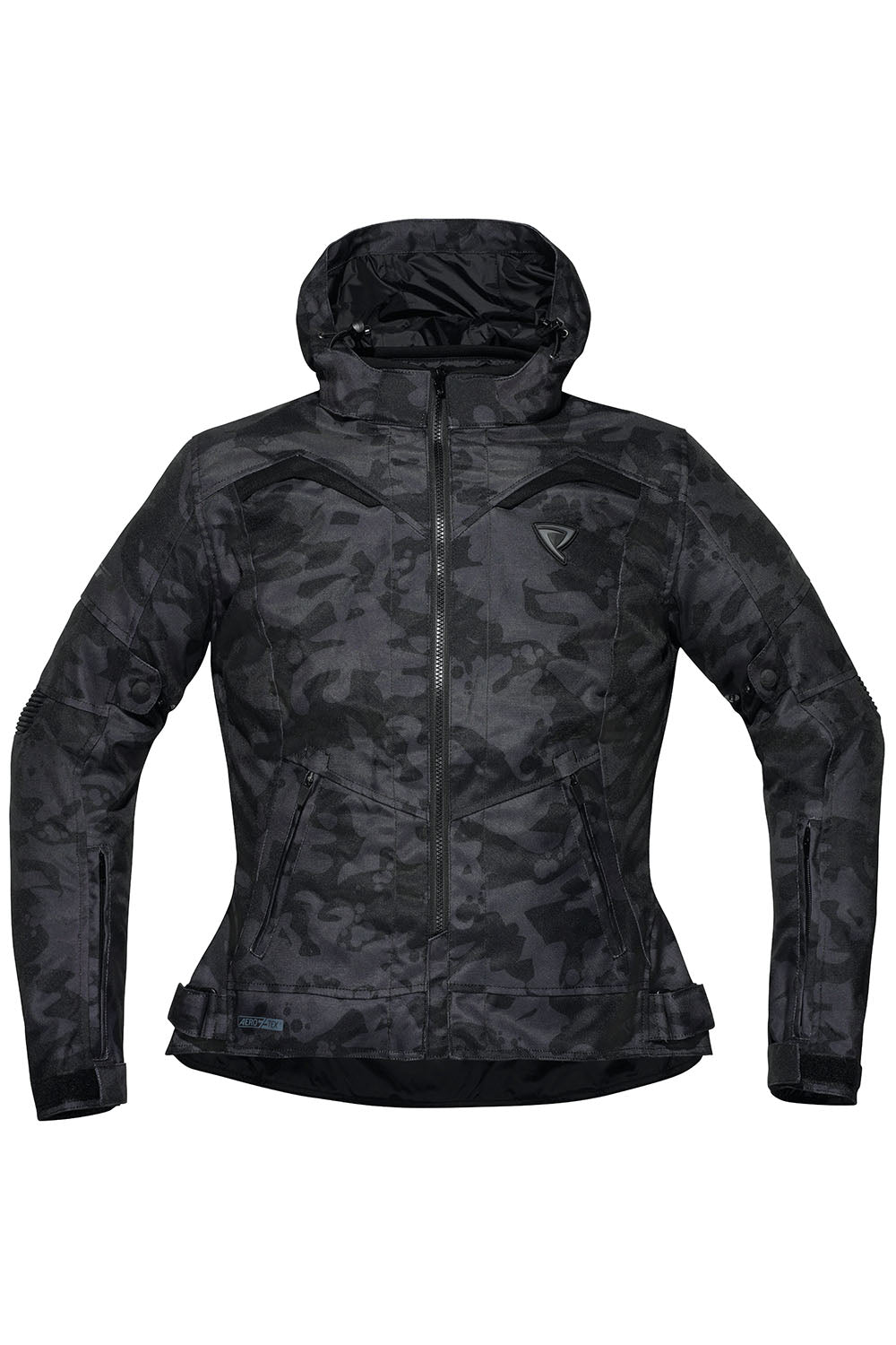 Difi Dam Textil Mc-Jacka Iridium Svart /Camo