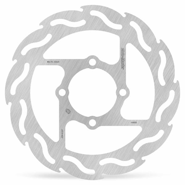 Moto-master remschijf vlam achter 110228