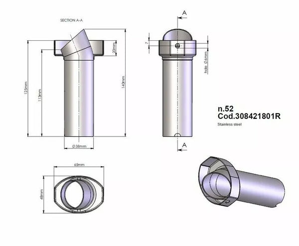 LEOVINCE DBKILL 52 308421801R