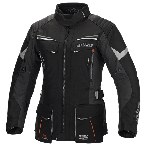 Büse Dam Textile MC Jacket Lago Pro Black