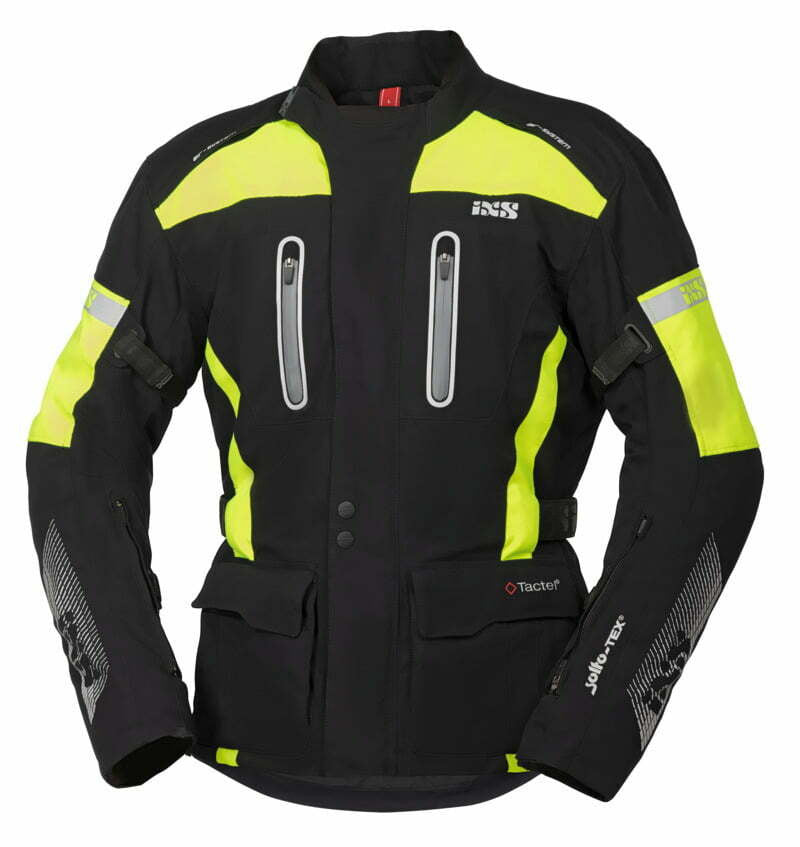 ixs textiel mc jas pacora st black /griep